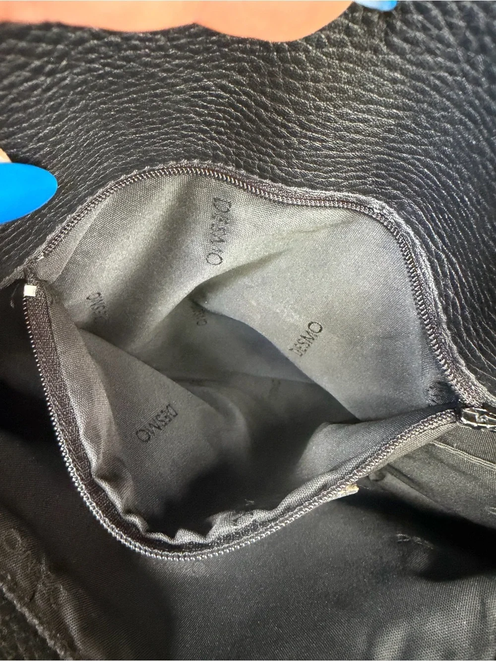 Desmo black leather
